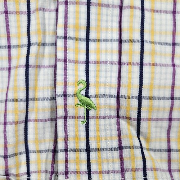 Tailorbyrd 4XLT Big & Tall Plaid Button Down Shirt, Long Sleeve - Picture 4 of 8